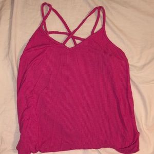 Pink Hollister Tank Top